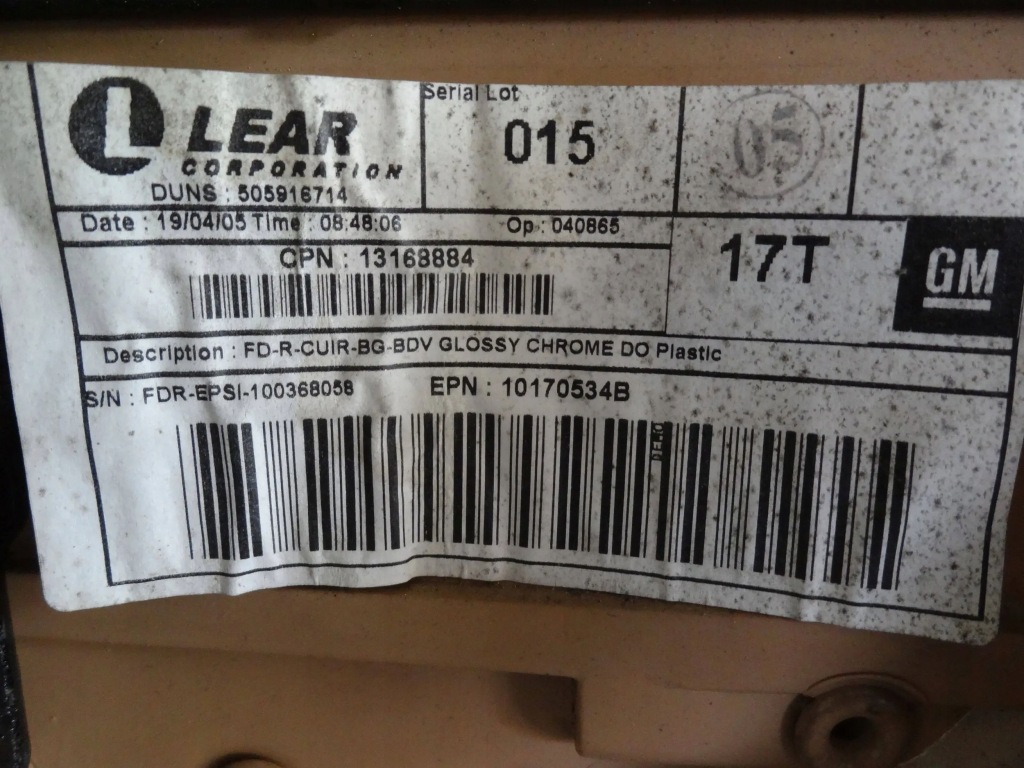 Opel signum 2005 обшивка обивка кожа дверь правый перед Недорого