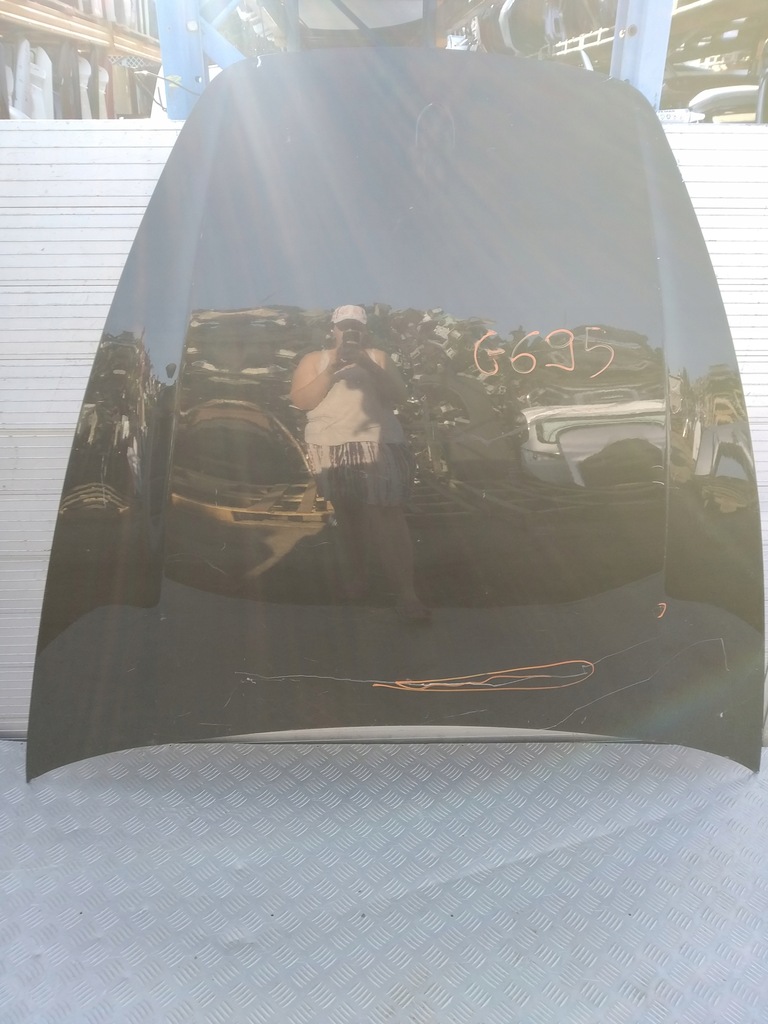 фото №1, G695 porsche cayenne 7p5 10-14 капот крышка двигателя