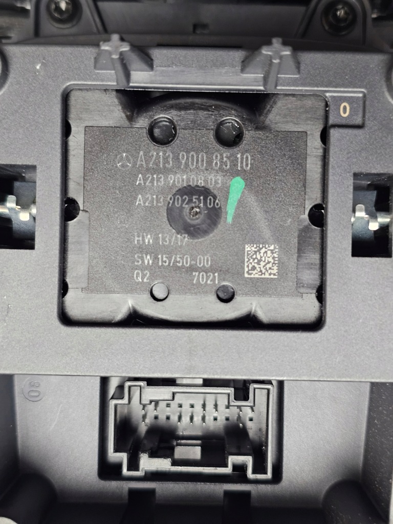 фото №15, Dekor тунель панель середній керування перемикач консолі mercedes w213