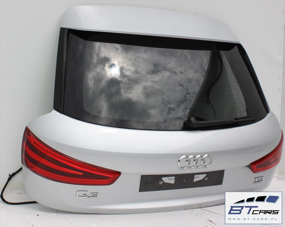 фото №6, Audi q3 задняя бампер задний + крышка багажника багажника лампы led pod hak 8u 8u0945093a