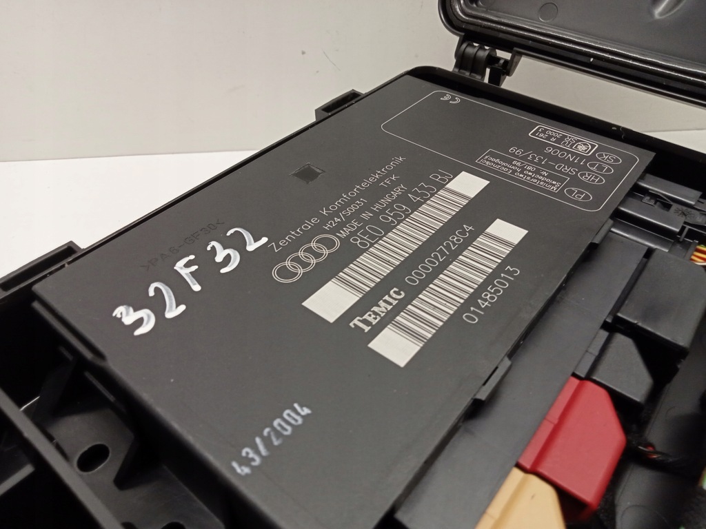 фото №9, Модуль комфорту audi a4 b6 b7 8e0959433bj