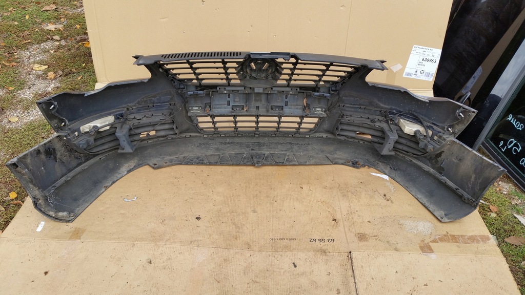 фото №11, Vw passat b6 бампер перед