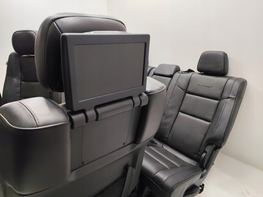 фото №12, Jeep grand cherokee wk2 summit сидіння заднє сидіння монітори шкіра