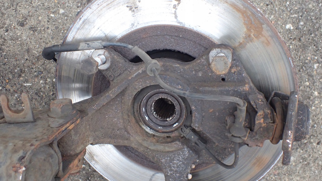 фото №10, Поворотний кулак лівий перед renault espace iv.3.0dci