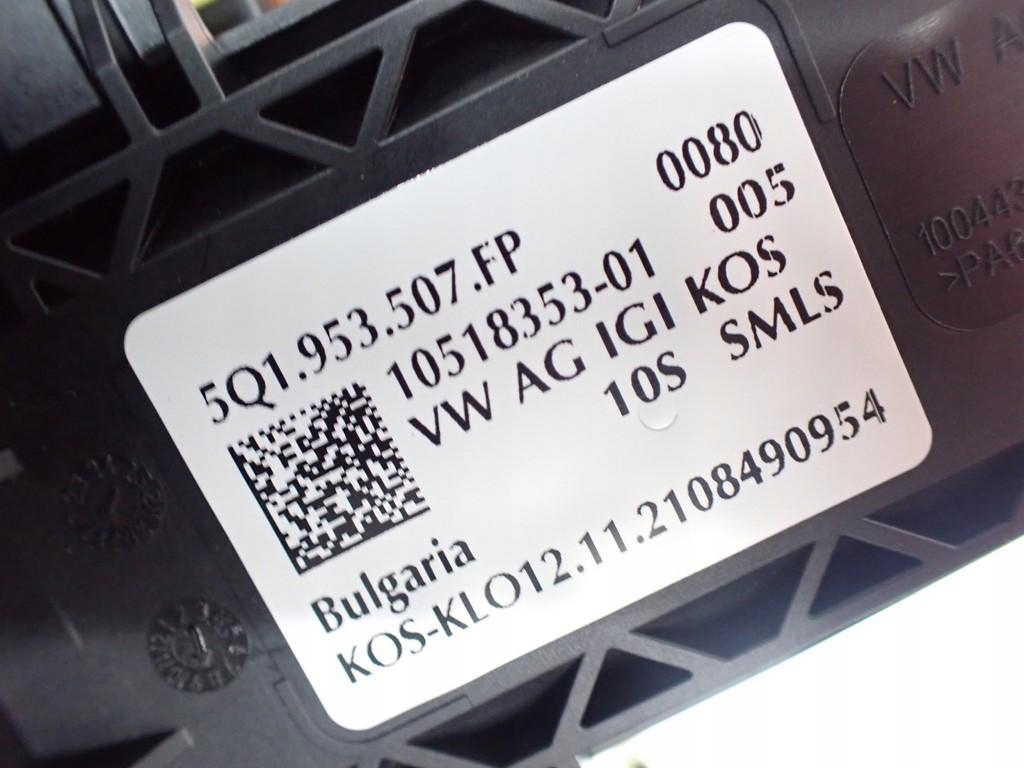 фото №9, Рычаг переключатель лента eu vw caddy 2k 2k7 v 22r