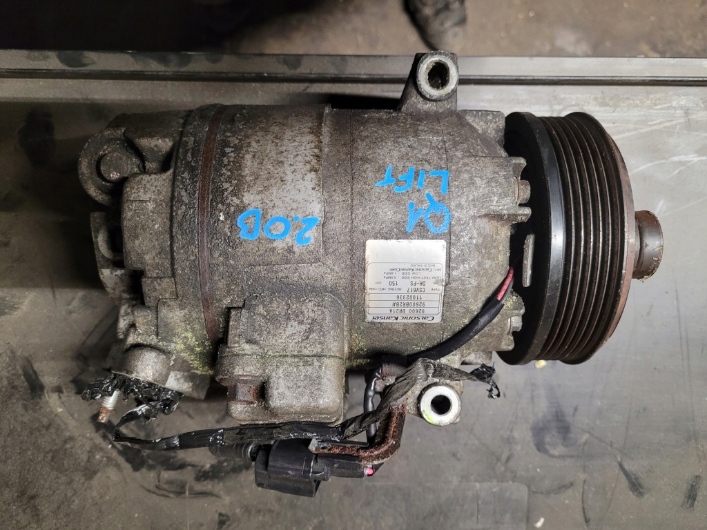 фото №1, Nissan qashqai j10 2.0b компрессор кондиционера