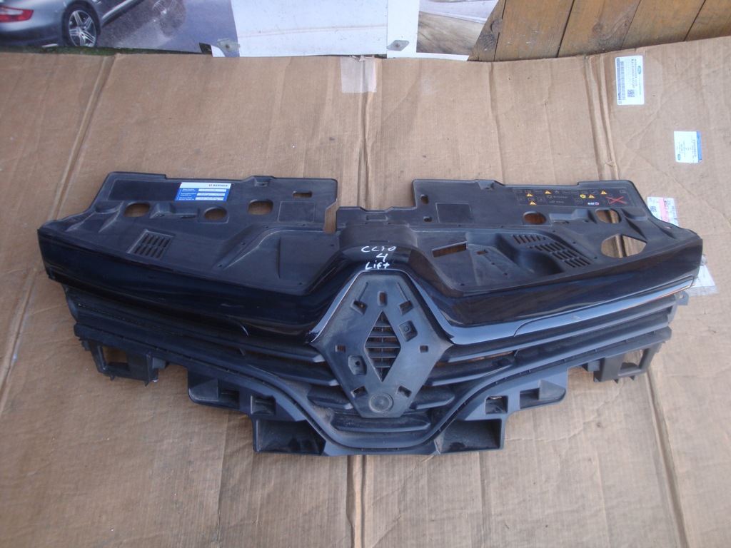 фото №1, Renault clio iv lift решітка радіатора