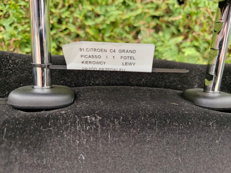 фото №6, Citroen c4 grand picasso i 1 сиденье водителя левый перед передний