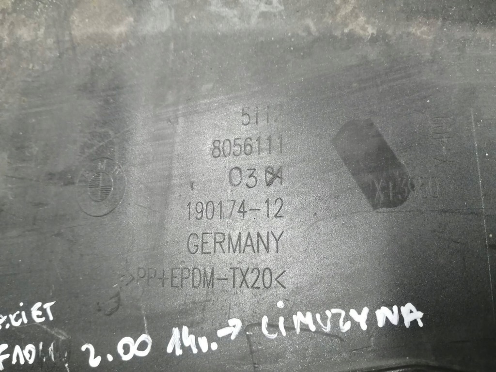 фото №7, Ss bmw f34 накладка бампера задняя задняя 190174