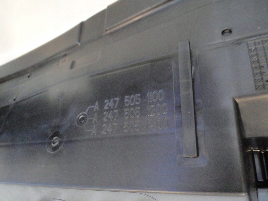 фото №8, Mercedes eqb x243 243 впуск туннель воздуховод воздуха вокруг радиатор