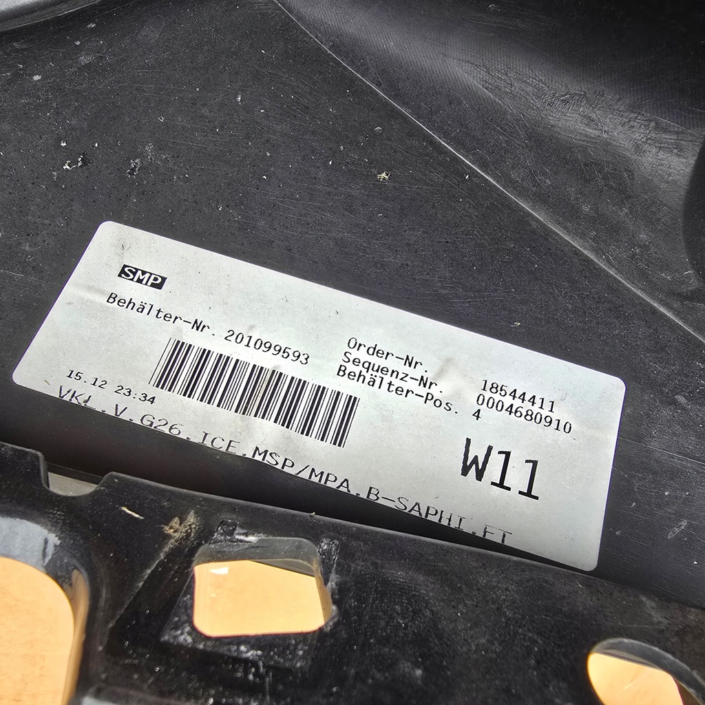 фото №13, Бампер перед bmw 4 g26 m набор 21- orginał