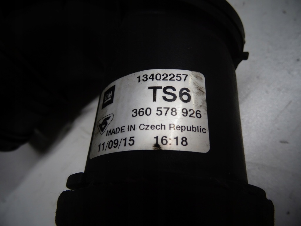 фото №4, Opel zafira c 2.0 cdti b20dth труба интеркулер