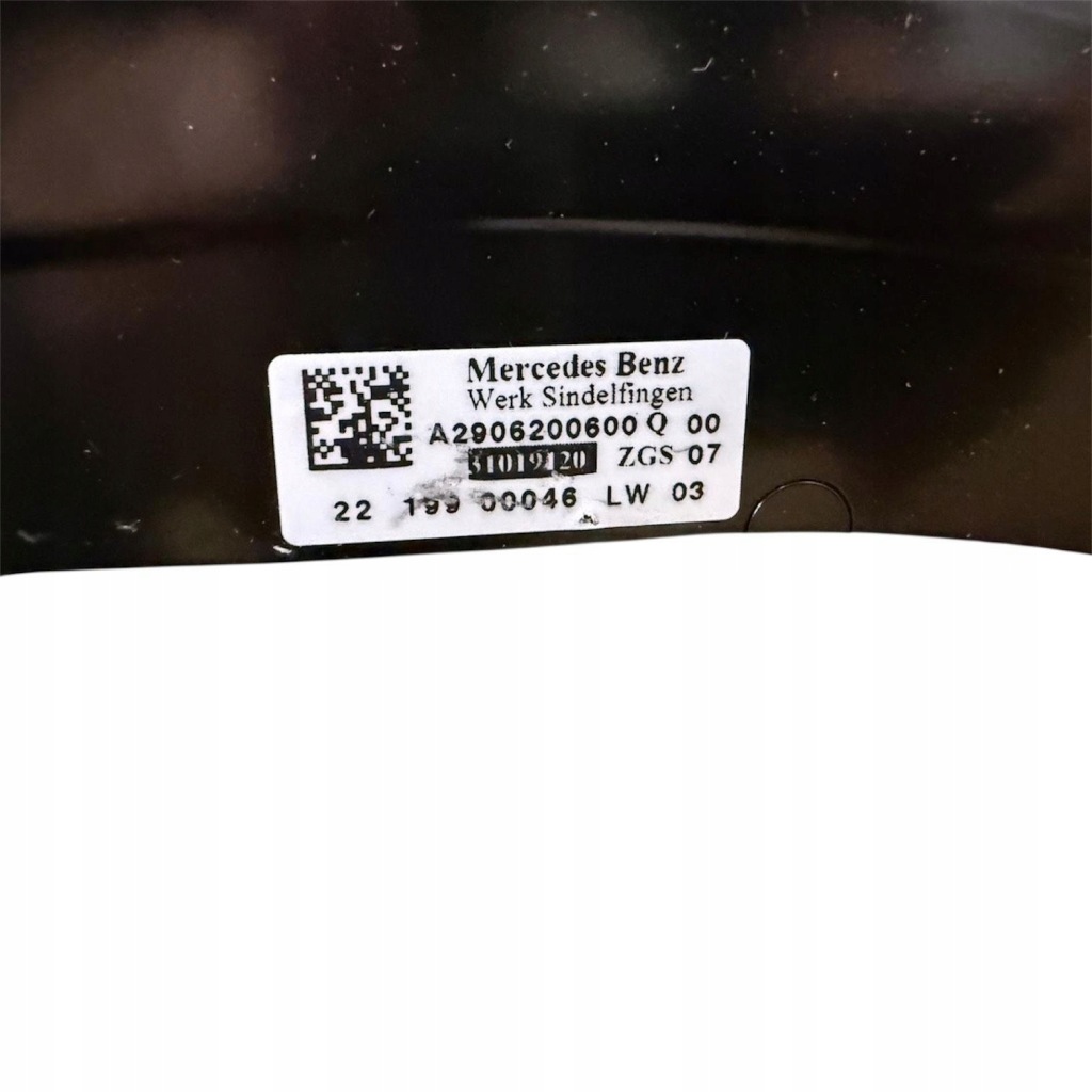 Mercedes gt 4 door w290 ремінь передній підсилювач a2906200600 a2906200000 Ціна