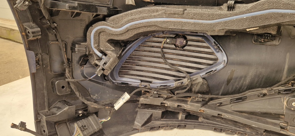 фото №13, Mercedes eqe 295 бампер перед передній pdc kompletny