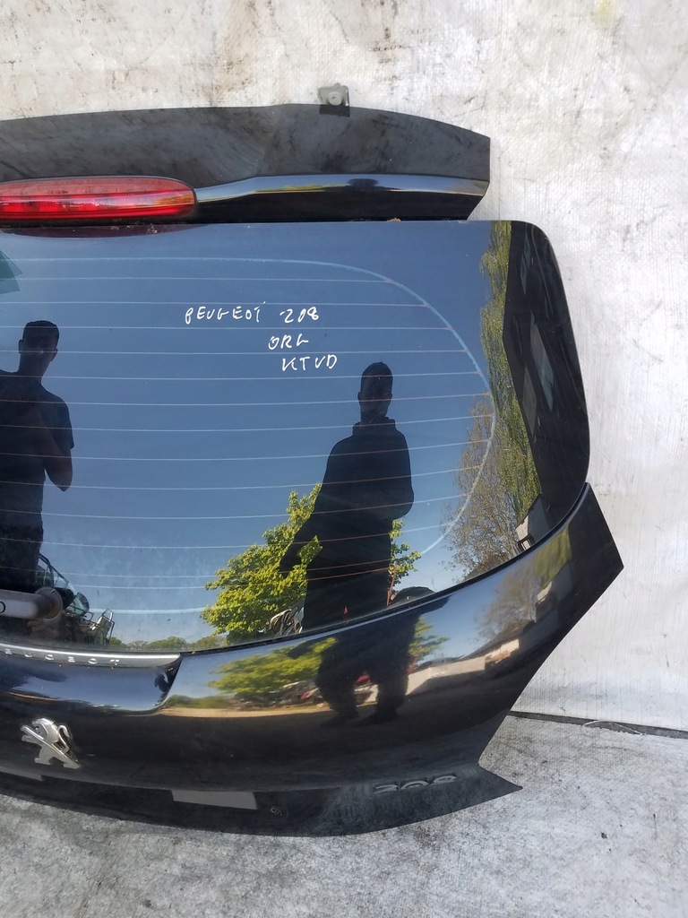 фото №11, Кришка багажника багажника задня peugeot 208 kod ktvd