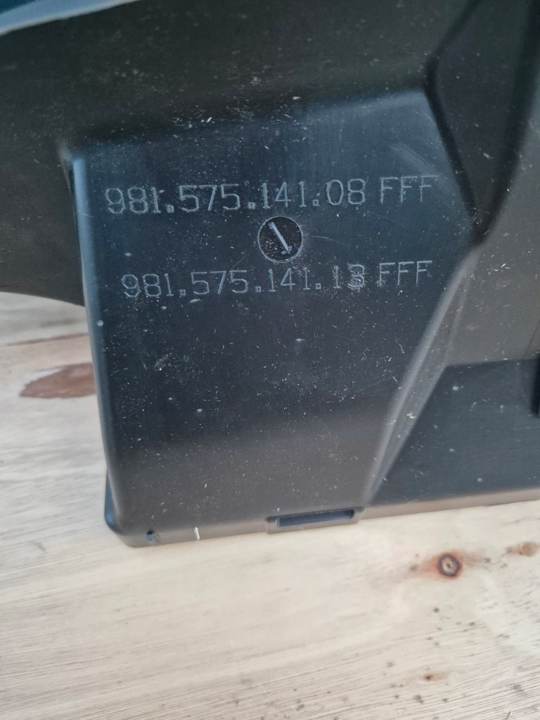 фото №7, Porsche cayman boxster 981 98157514108 впуск воздуховод воздуха оригинал