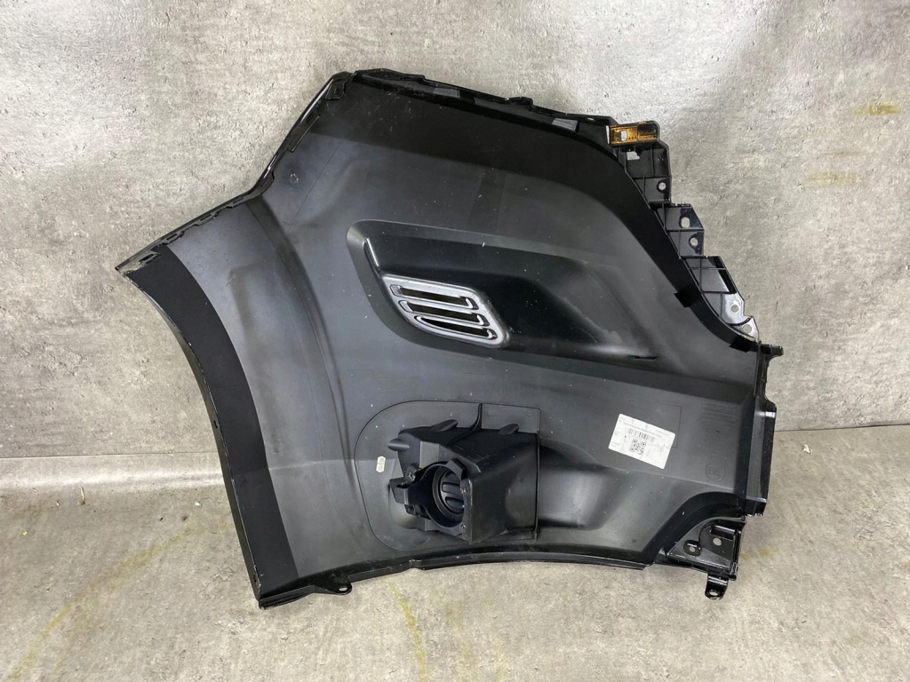 Fiat ducato lift левый уголок бампер передний решётка радиатора 1315098070 1315084070 Цена