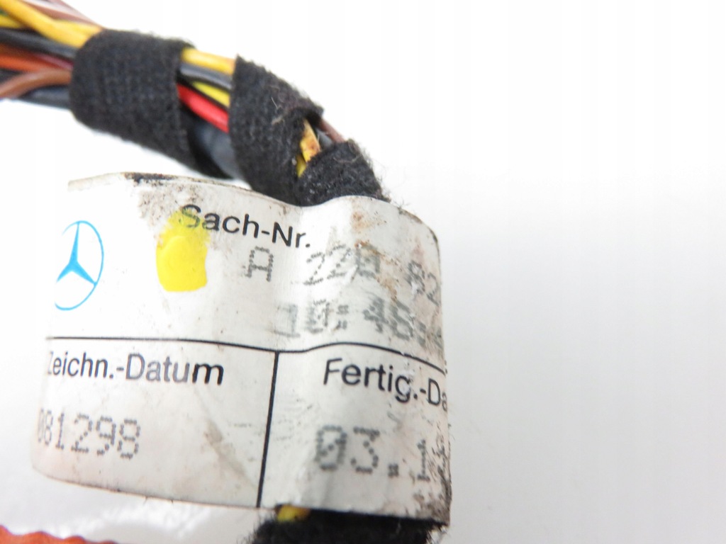 фото №5, Джгут електрична mercedes c215 a2208203315