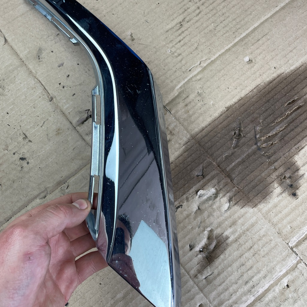 фото №10, Mitsubishi outlander iii gf 2015-21 левая нижняя молдинг бампера 6407a143