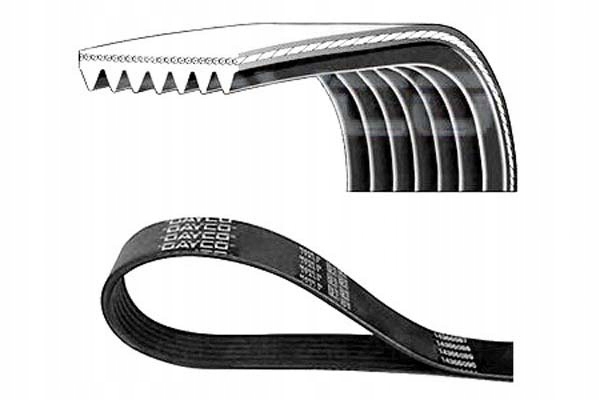 фото №2, Dayco 7pk1784 ремінь клиновий багатореберний