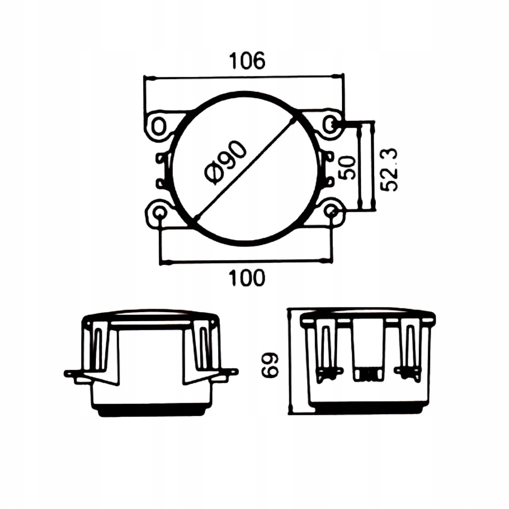 Призначені денні ходові вогні led до renault peugeot ford mitsubishi suzuki Недорого