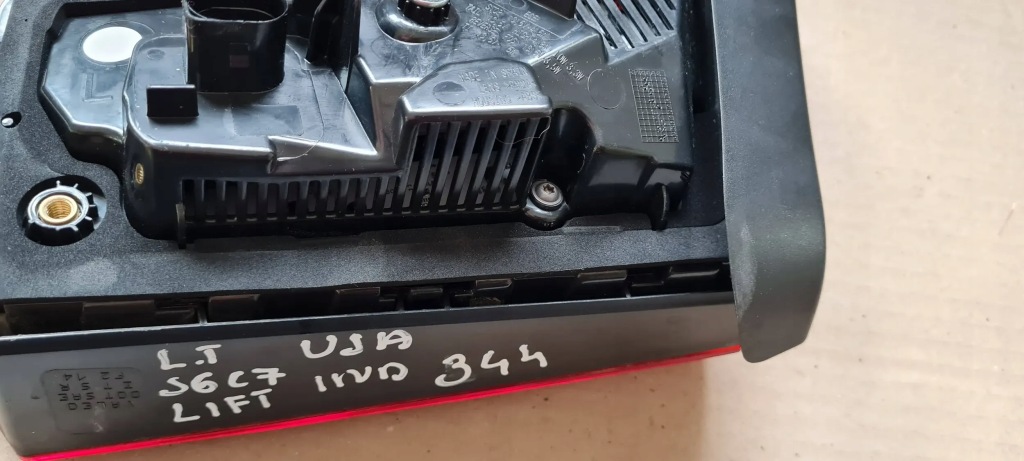 фото №16, S6 c7 4g a6 lift лампа левая левый w крышка задняя led 4g5945093d usa sedan