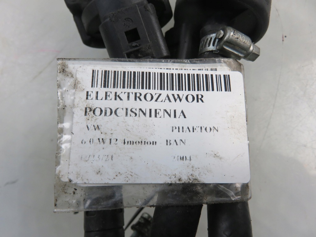 фото №9, 2x клапан вакуумa vw phaeton 6.0 058133459