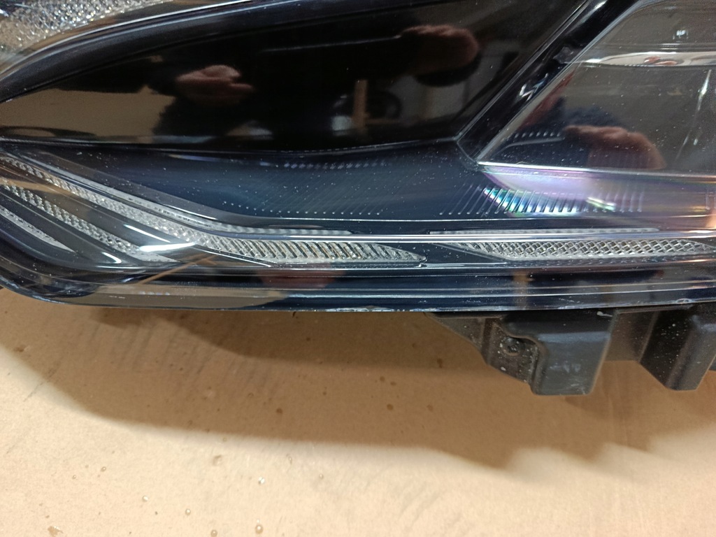 фото №12, Kia ev6 ev-6 21- фара лампа ліва лівий full led eu cała ні клеєна