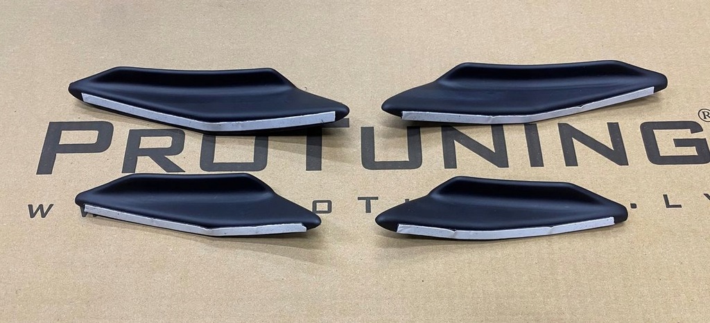 фото №8, Передній бампер боковий флапи / fins do audi tt s-line + tts 8s 14-18