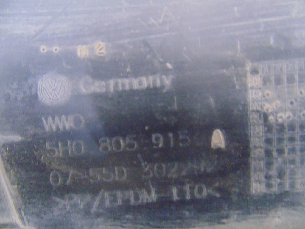 фото №9, Спойлер бампера задня vw golf 8 viii