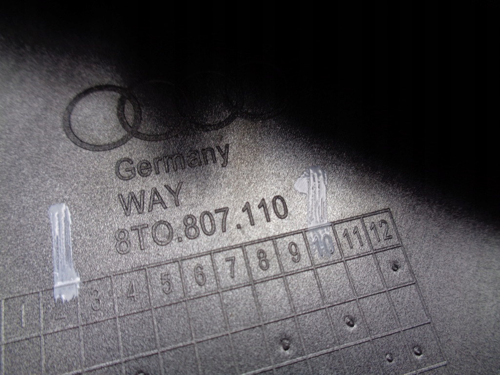 фото №9, Накладка бампера передняя спойлер audi rs5 8t 8t0 lift