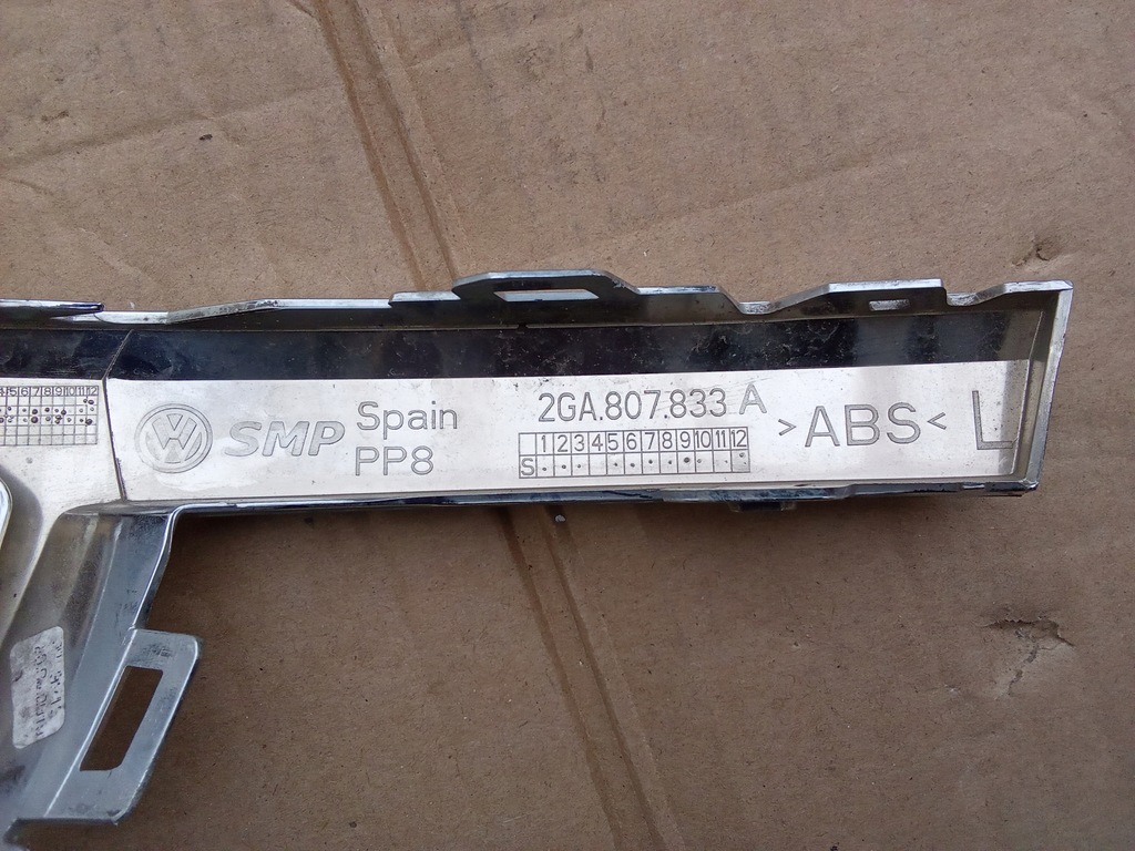 фото №9, Хром бампера лівий задня vw t-roc