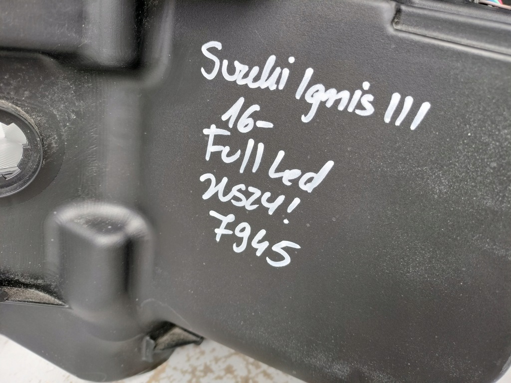 фото №9, Лампа правая suzuki ignis iii 16- full led