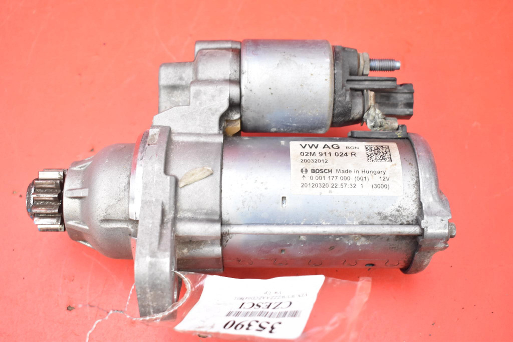 фото №4, Стартер test 02m911024r 0001177000 vw up 1.0 mpi 60 km 11-20
