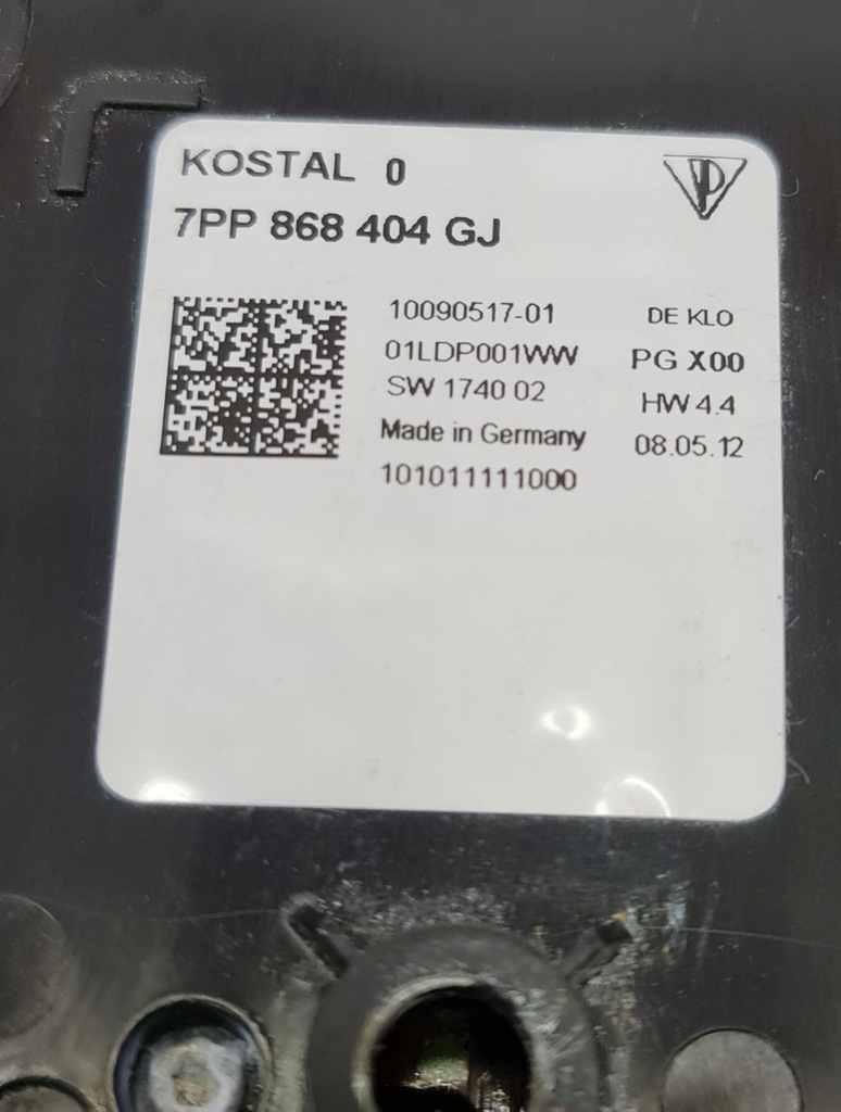 фото №7, Лампа освещение кабины панель porsche cayenne ii