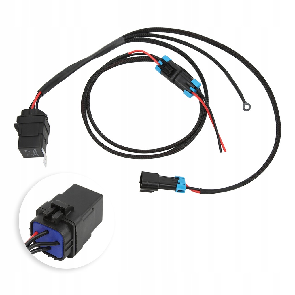 фото №14, Жгут трубопровод свет заднего вида 12v 40a замена kabla лампы zapasowej dla