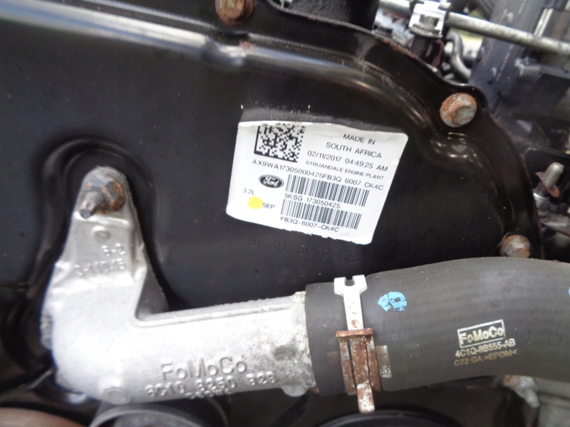 фото №9, Двигатель ford ranger 3.2 tdci 2018r sa2w kompletny sa2s 110k