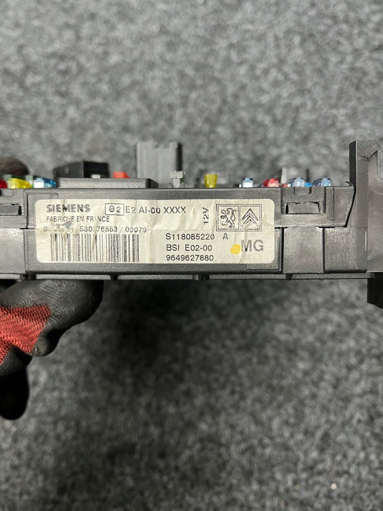 фото №5, Модуль комфорту bsi peugeot 206 1.4b s118085220