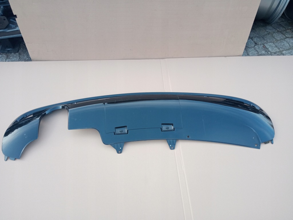 фото №1, Audi q5 lift s-line спойлер диффузор бампера задняя