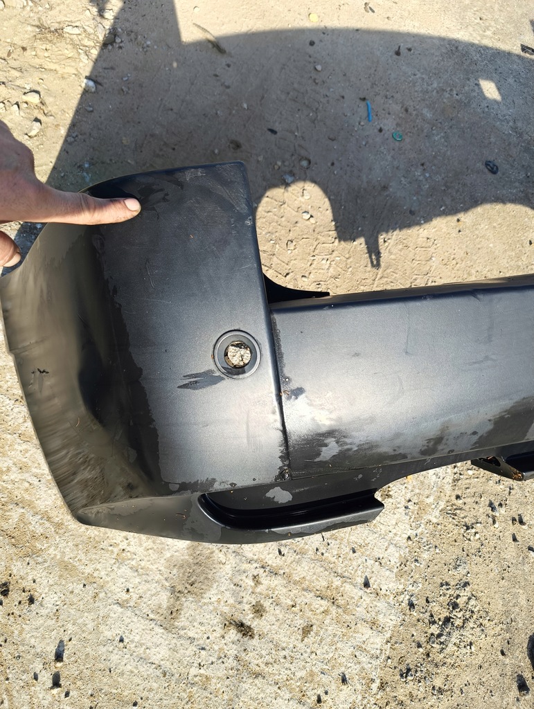 фото №10, Bmw e83 x3 бампер задний задняя pod pdc обычный чёрный