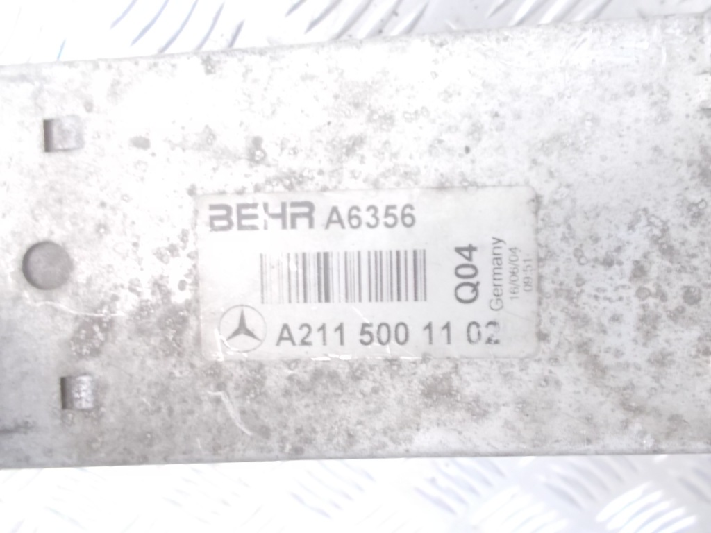 фото №16, Інтеркулер mercedes e klasa w 211 02-09 a2115001102 оригінал