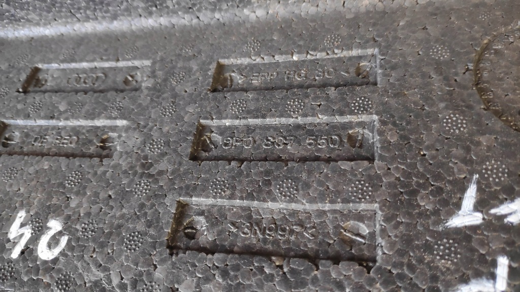 фото №15, Оригінальний номер vag 8p0807550 підсилювач бампера audi p. a3 08-13