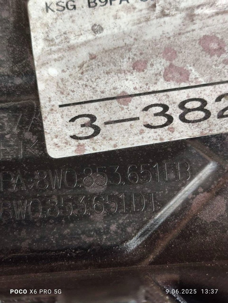 фото №8, Audi a4 s4 b9 lift s-line накладка решётка радиатора решётка радиатора 8w0853651 , plaster соты