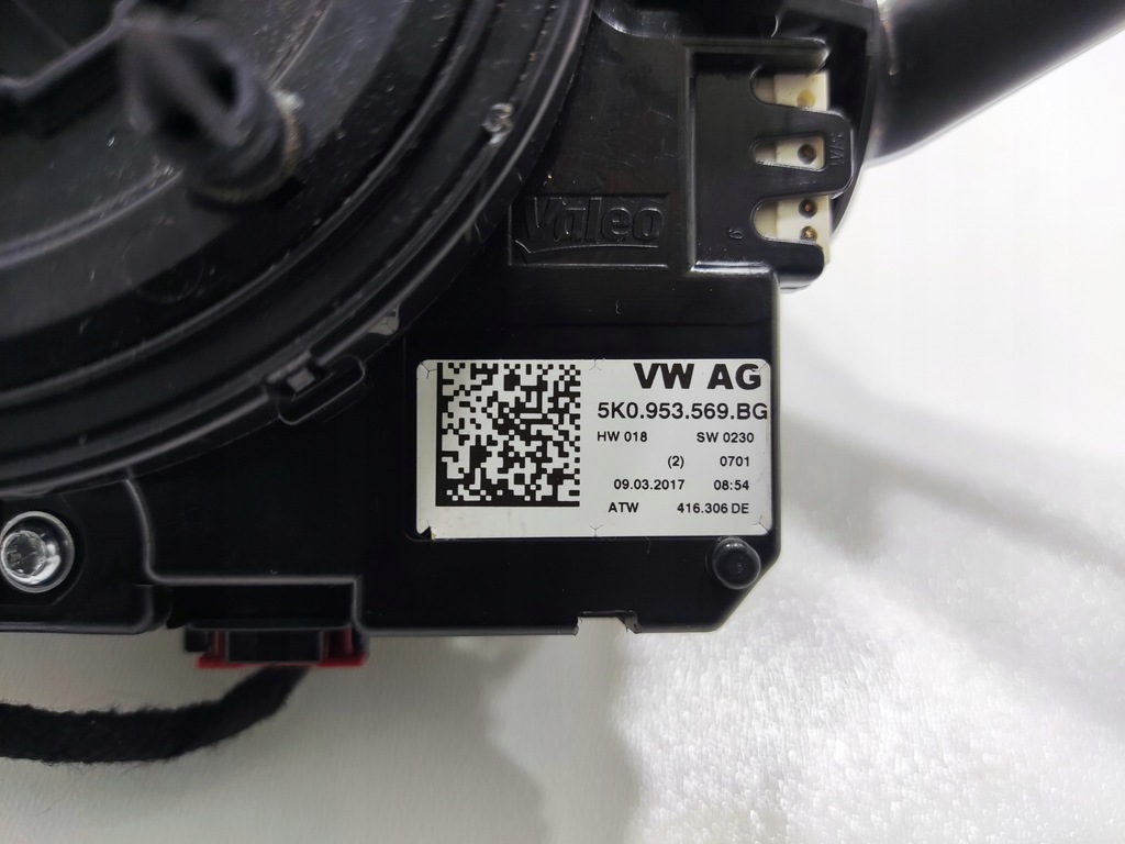 фото №8, Переключатель комбинированный лента skoda yeti 1.2 tsi 5k0953521gl 2012-2017 lift