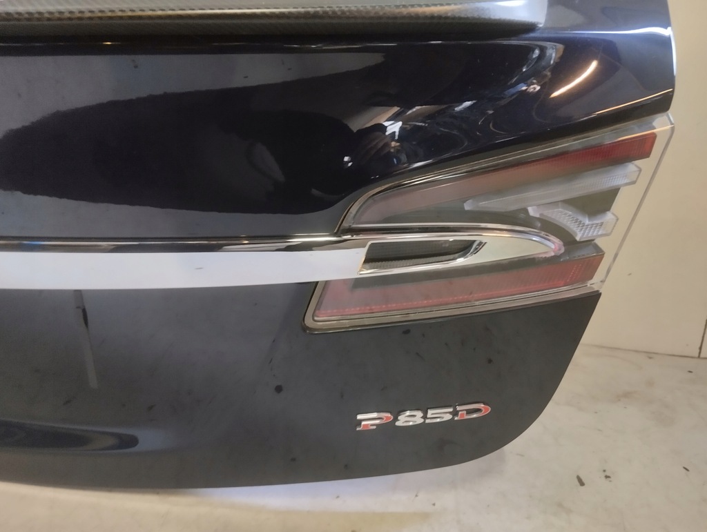 фото №4, Tesla s кришка багажника багажника комплектна