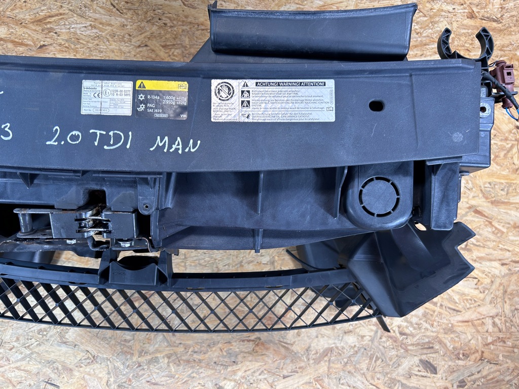 фото №8, Pas передний усилитель радиатор seat alhambra 7n 2.0 tdi 2010-