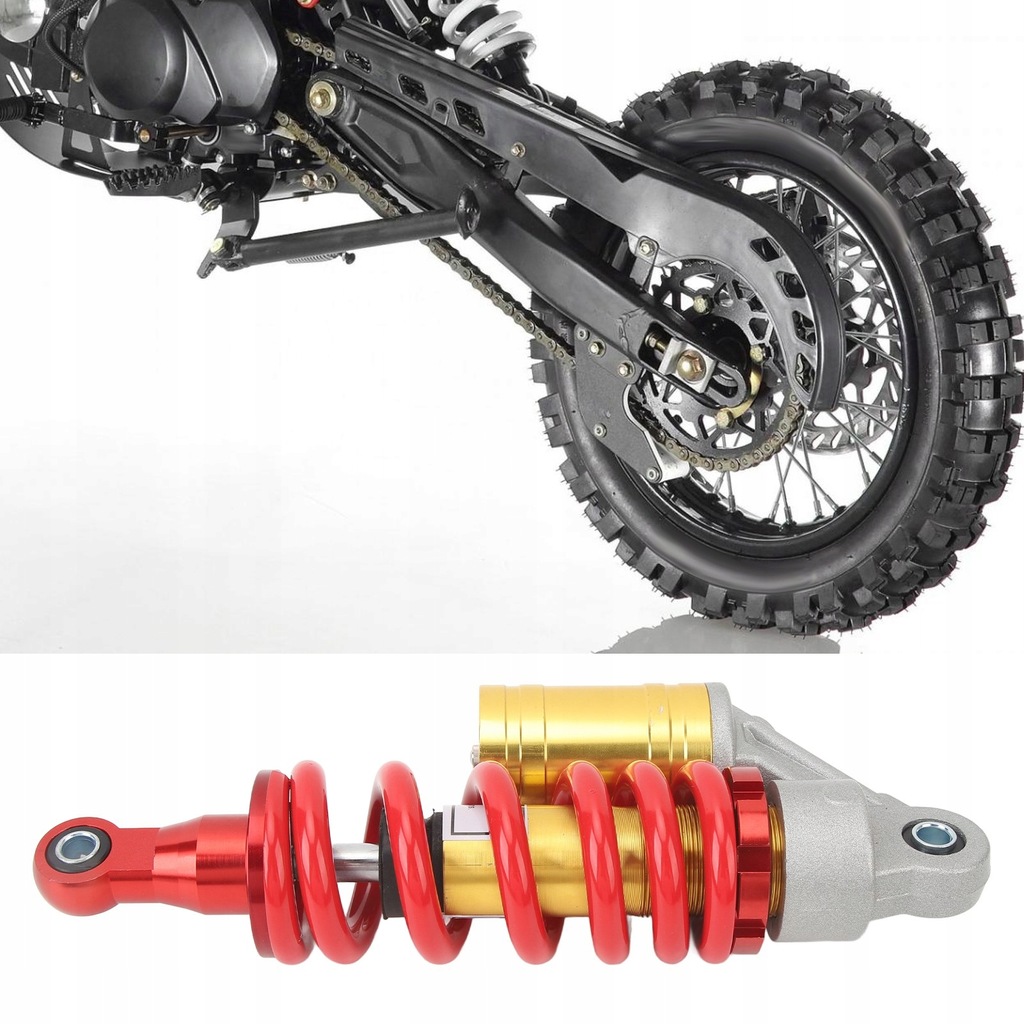 фото №9, 270mm амортизатор регульований амортизатор пружинний підвіска dla 90cc