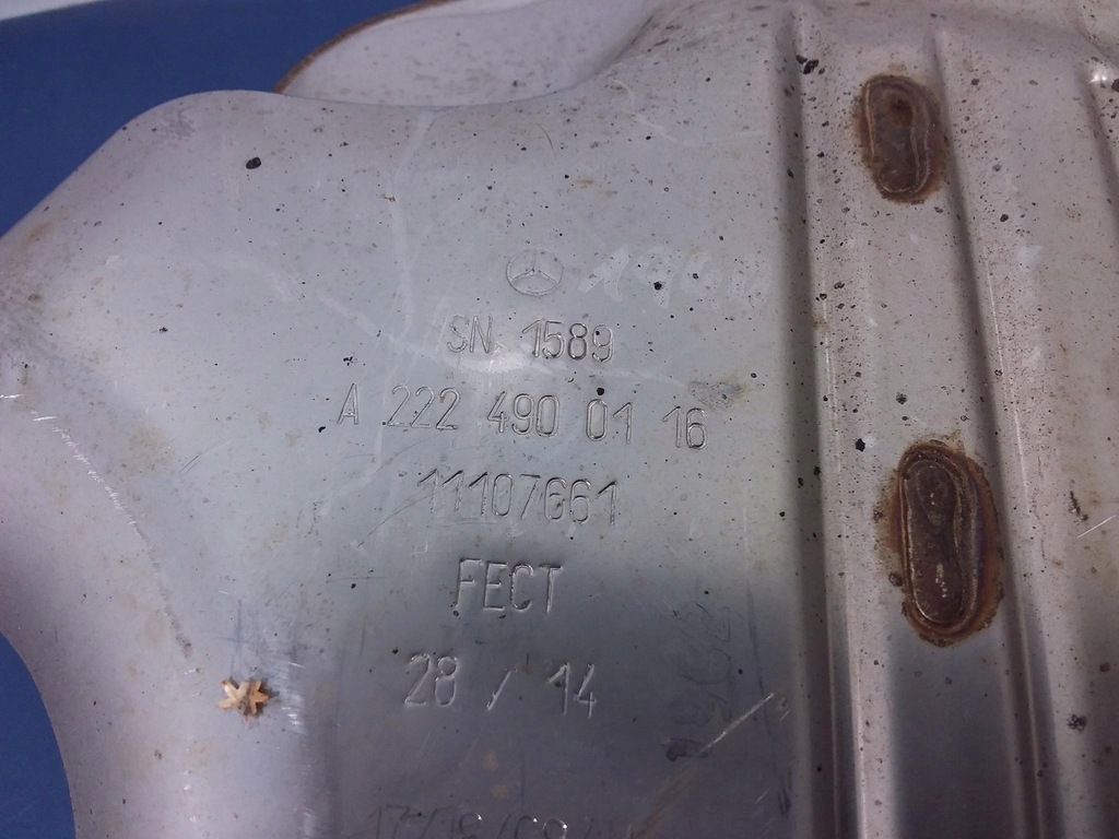 фото №8, Mercedes s w222 s350cdi гасник кінцевий a2224900416