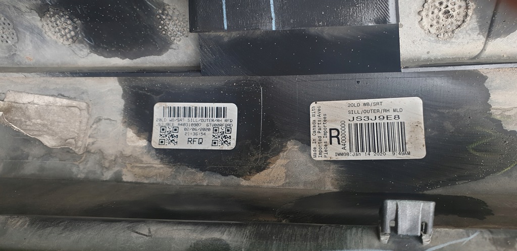 фото №6, Dodge charger widebody права молдинг поріг 2018+ pb6e3u4 68422283a