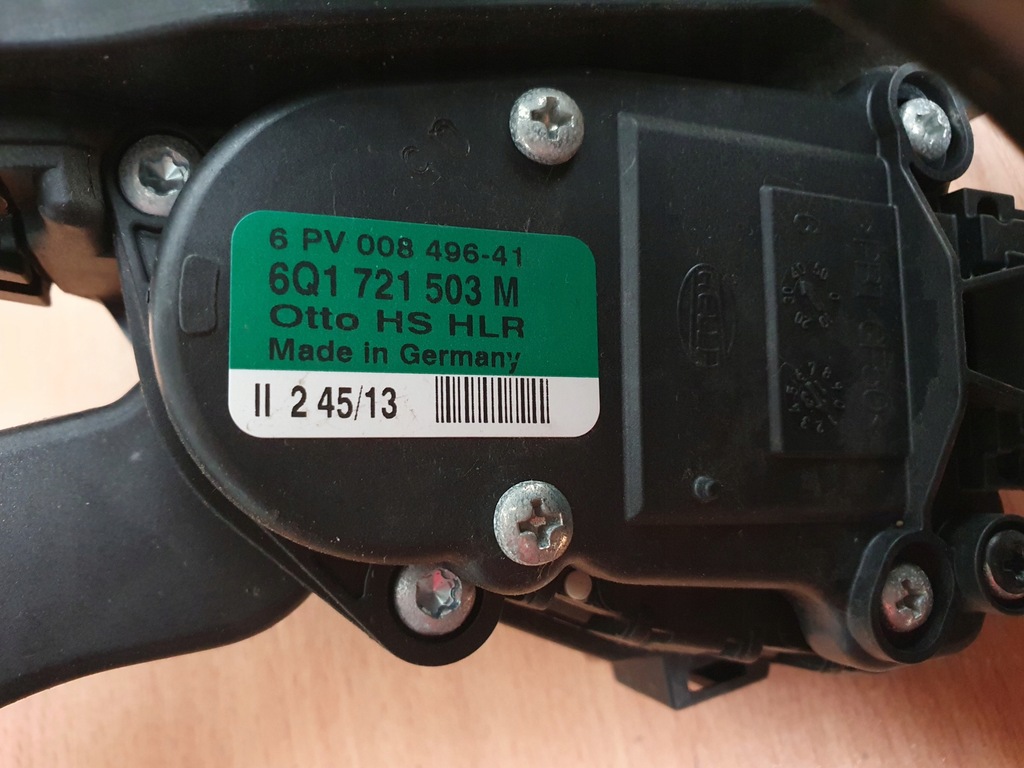 фото №12, Педаль гальма зчеплення газу vw polo v 6r0 14r